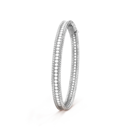 18K Perlée Diamonds One Row Bracelet