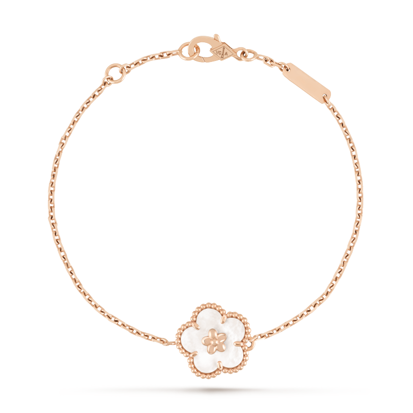 18K Lucky Spring Plum Blossom Bracelet