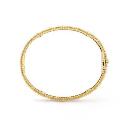 18K Perlée Clovers Bracelet