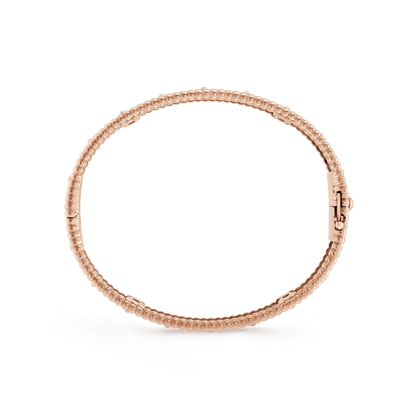 18K Perlée Clovers Bracelet