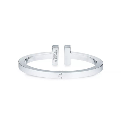 18K T Diamond Square Bracelet