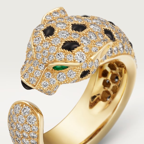 18K Panthère De Diamond Ring