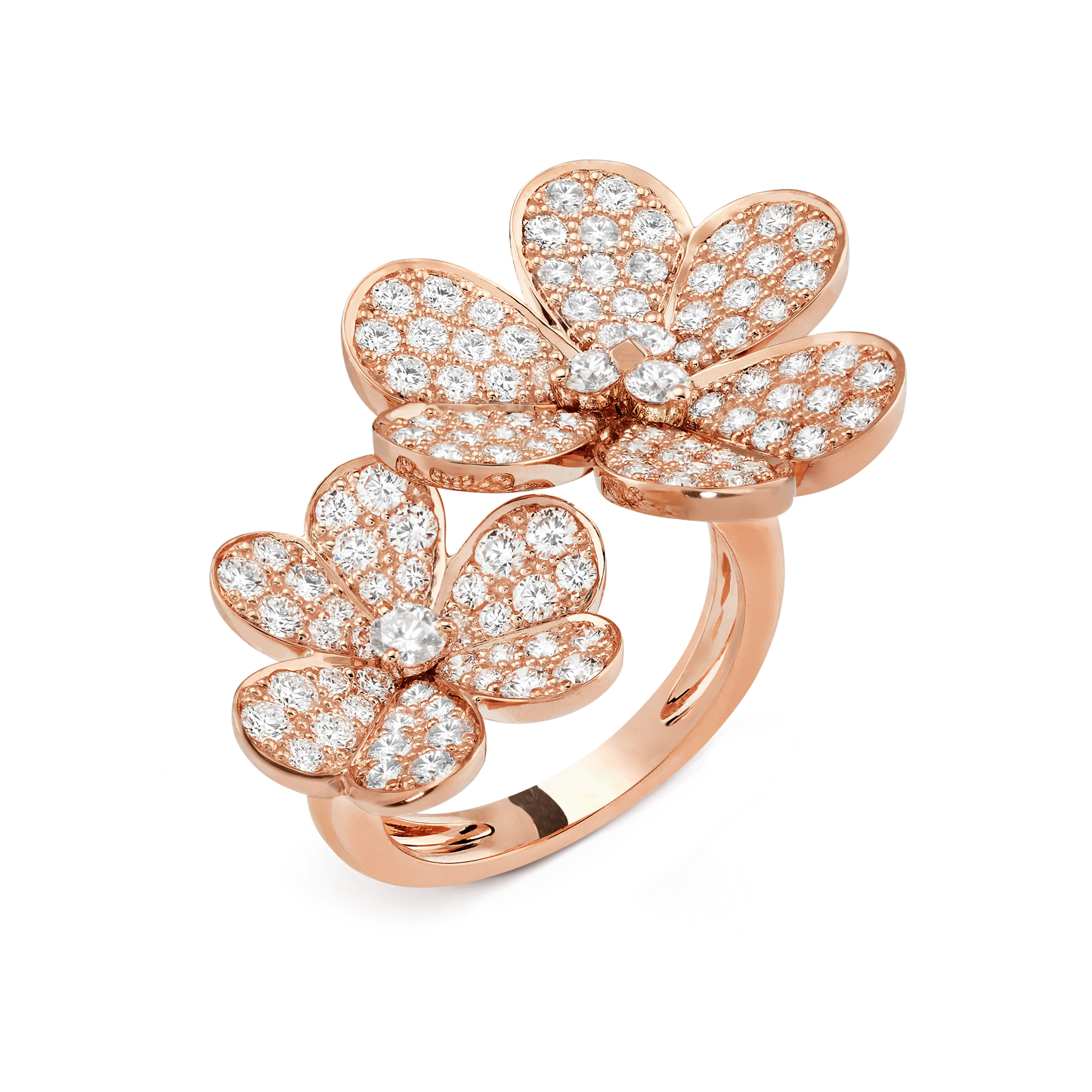 18K Van Cleef & Arpels VCA Frivole Between the Finger Ring