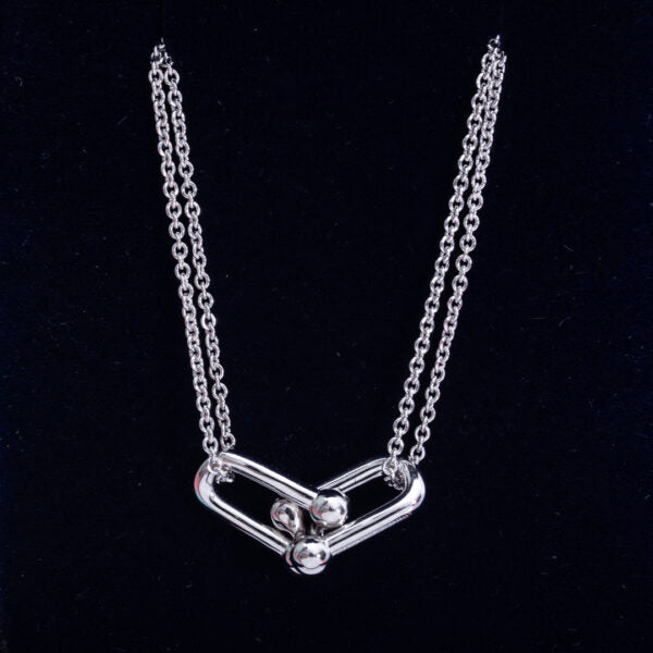 18K T HardWear Double Link Necklace