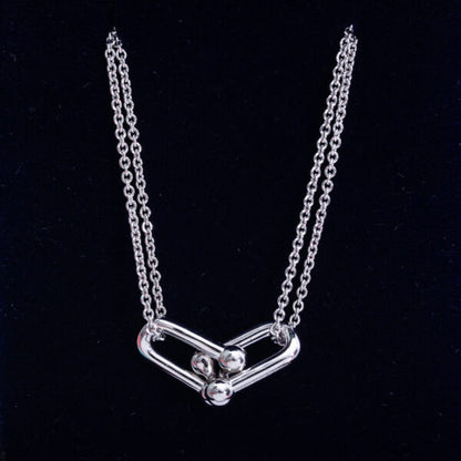 18K T HardWear Double Link Necklace