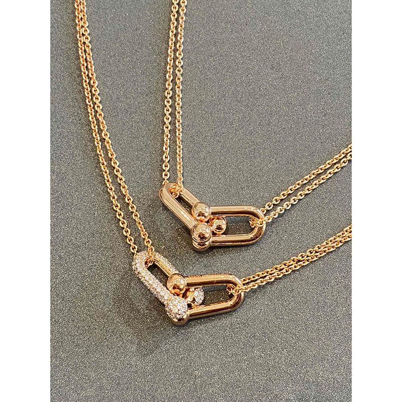 18K T HardWear Double Link Necklace