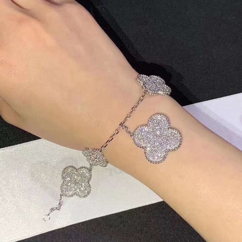 18K Magic Alhambra Five Motifs Clover Bracelet