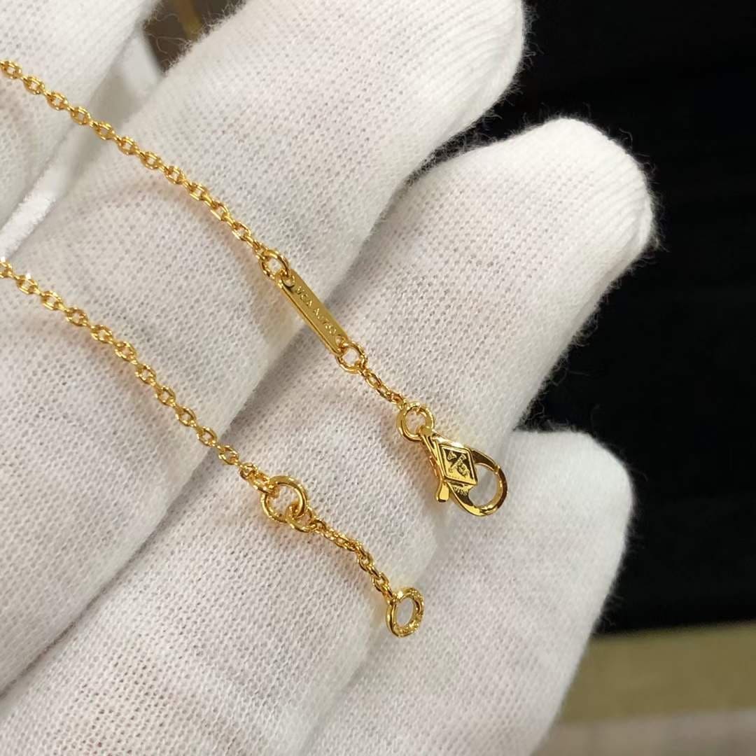 18K Lucky Alhambra Butterfly Pendant Bracelet