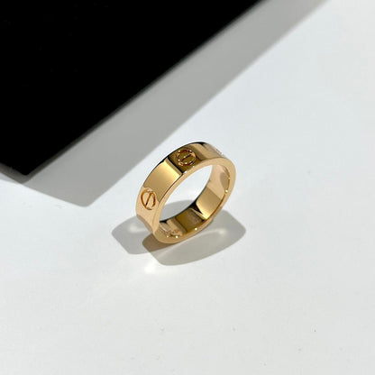 18K Love Wedding 6mm Ring