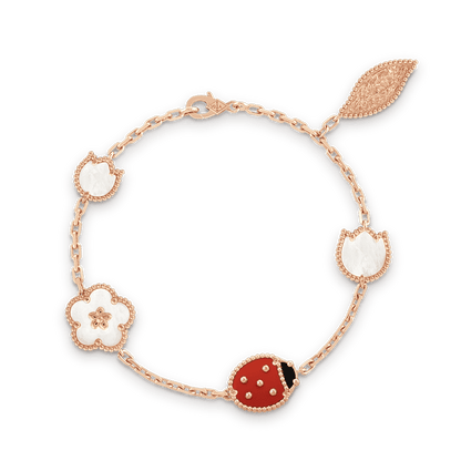 18K Lucky Spring Five Motifs Bracelet