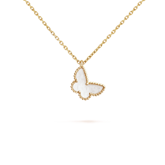 18K Sweet Alhambra Butterfly Necklace