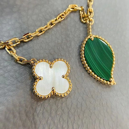 18K Lucky Alhambra Four Motifs Clover Bracelet