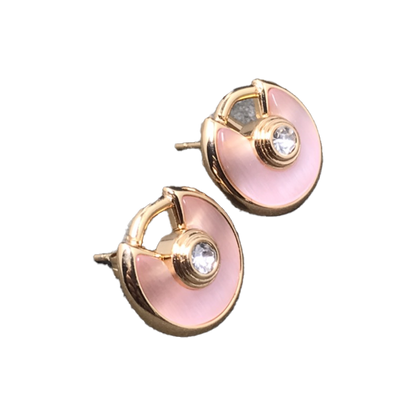 18K Amulette De Earrings