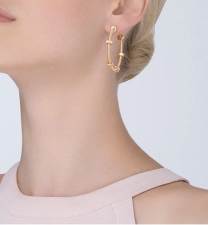 18K Ecrou De Earrings