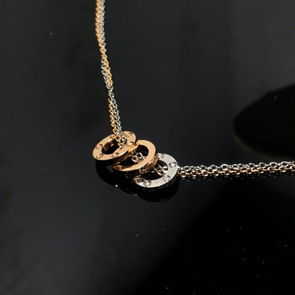 18K Love 6 Diamonds Necklace