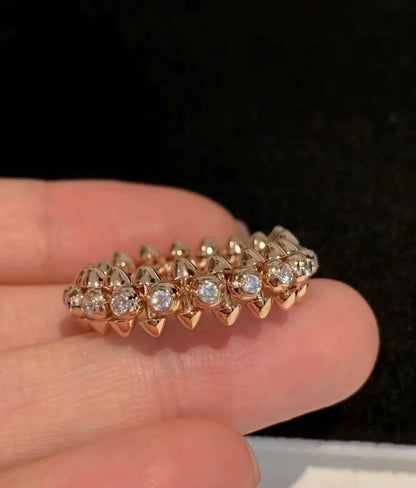 18K Clash De Diamond Ring