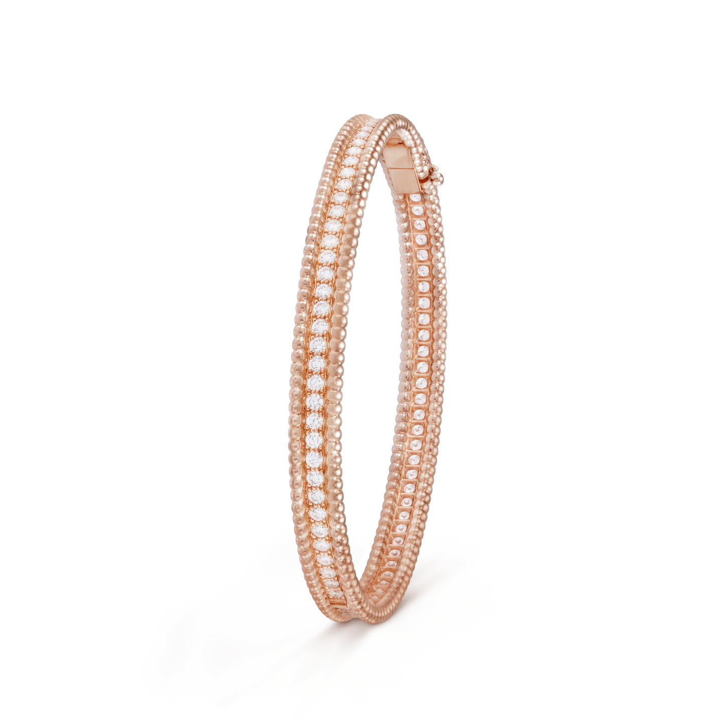 18K Perlée Diamonds One Row Bracelet