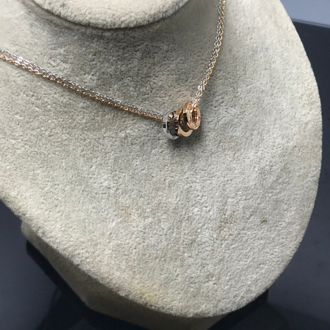 18K Love 6 Diamonds Necklace